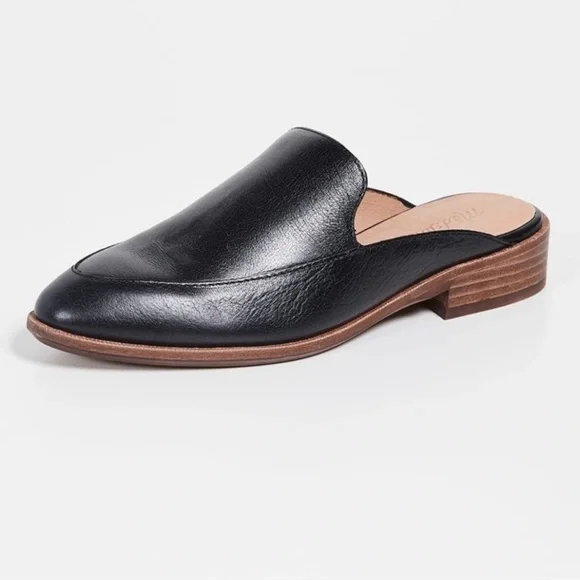 Madewell Black Leather Frances Mule - Picture 11 of 11